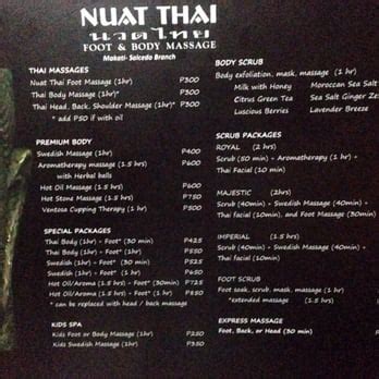 Top 10 Best massage Near Makati, Metro Manila .